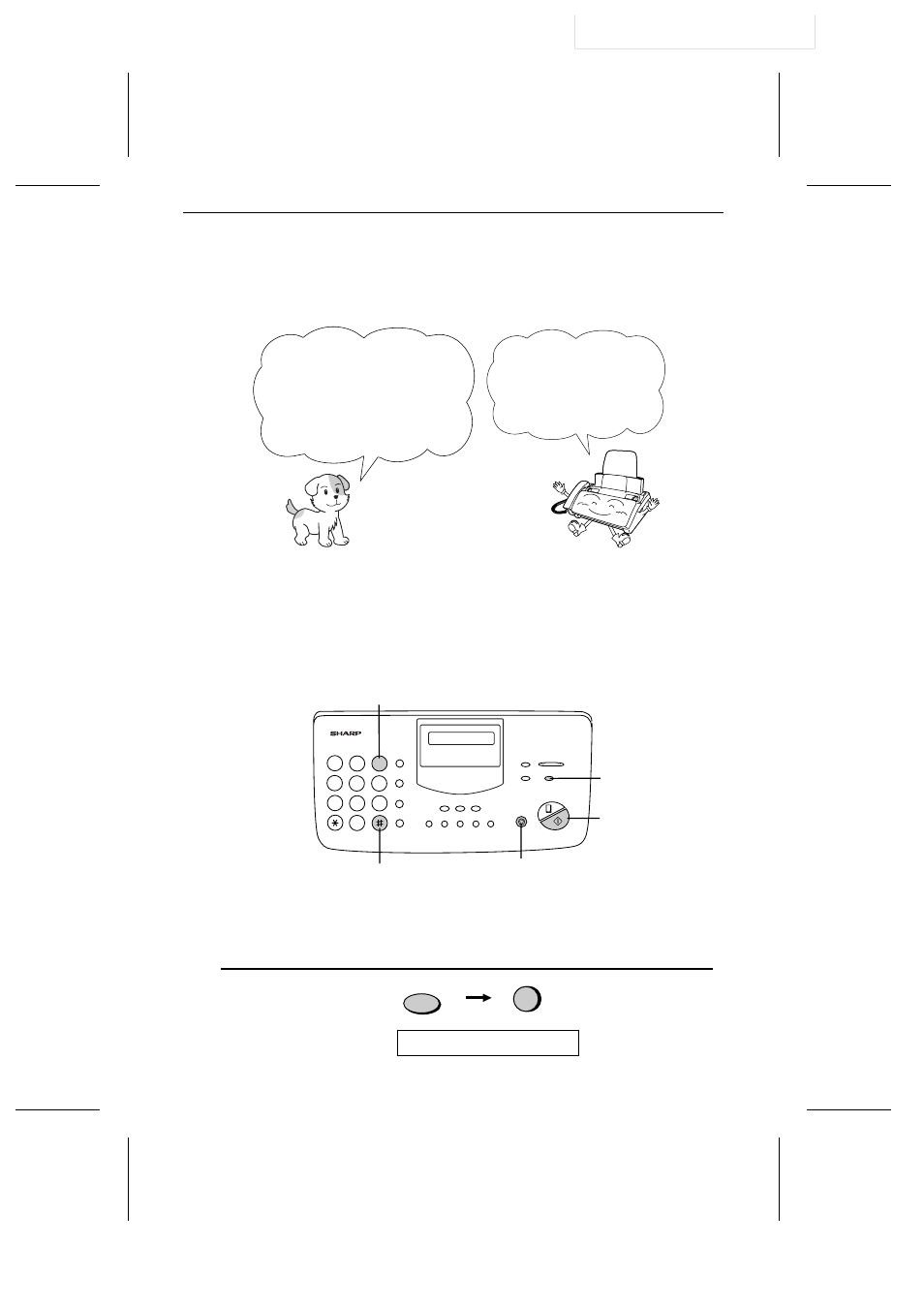 Entering your name and fax number | Sharp UX-305 User Manual | Page 26 / 130