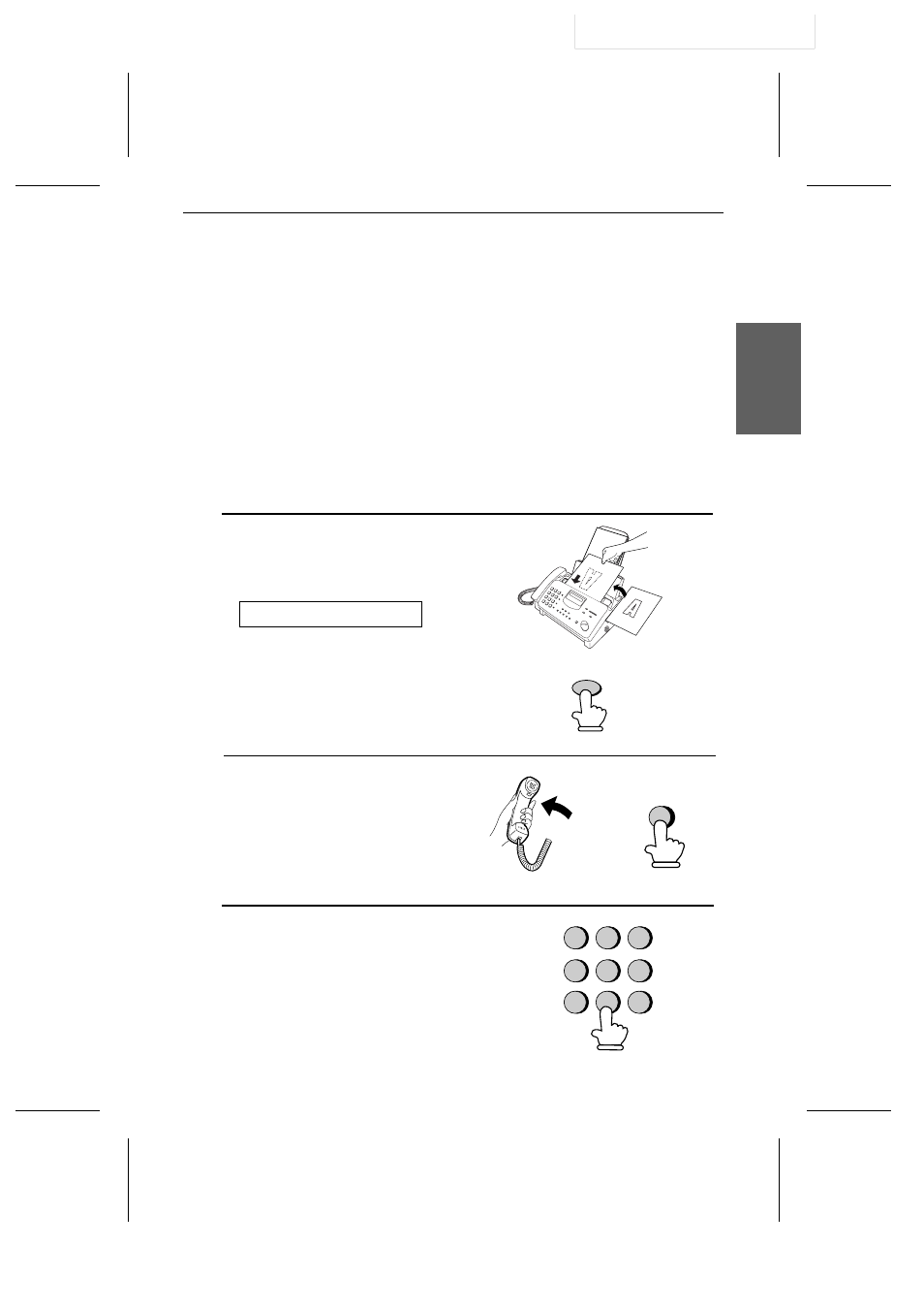 Sending a fax by normal dialing | Sharp UX-305 User Manual | Page 41 / 130