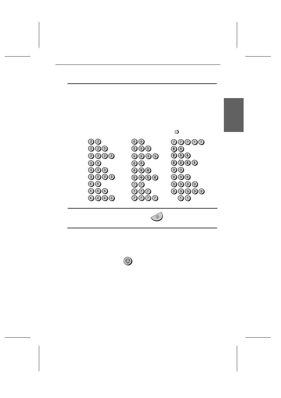 Storing area codes and access codes, If you don’t want to enter a name, skip this step, P=003 | Step 3 or, Sending a fax by automatic dialing 43 | Sharp UX-305 User Manual | Page 45 / 130