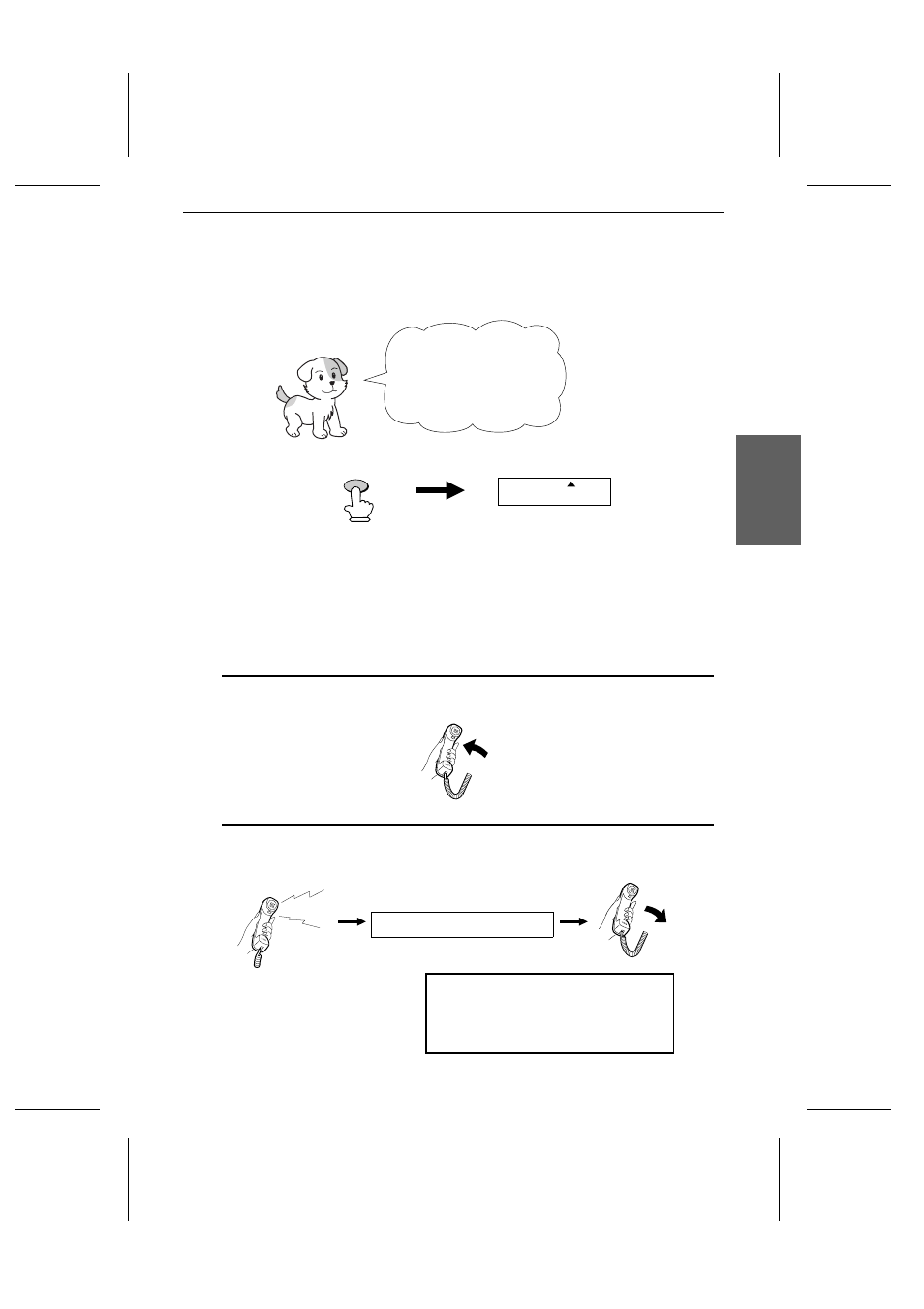 Using tel mode | Sharp UX-305 User Manual | Page 53 / 130