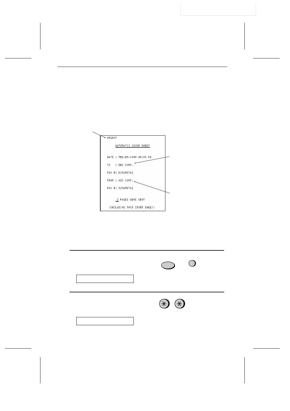 Cover sheet | Sharp UX-305 User Manual | Page 76 / 130