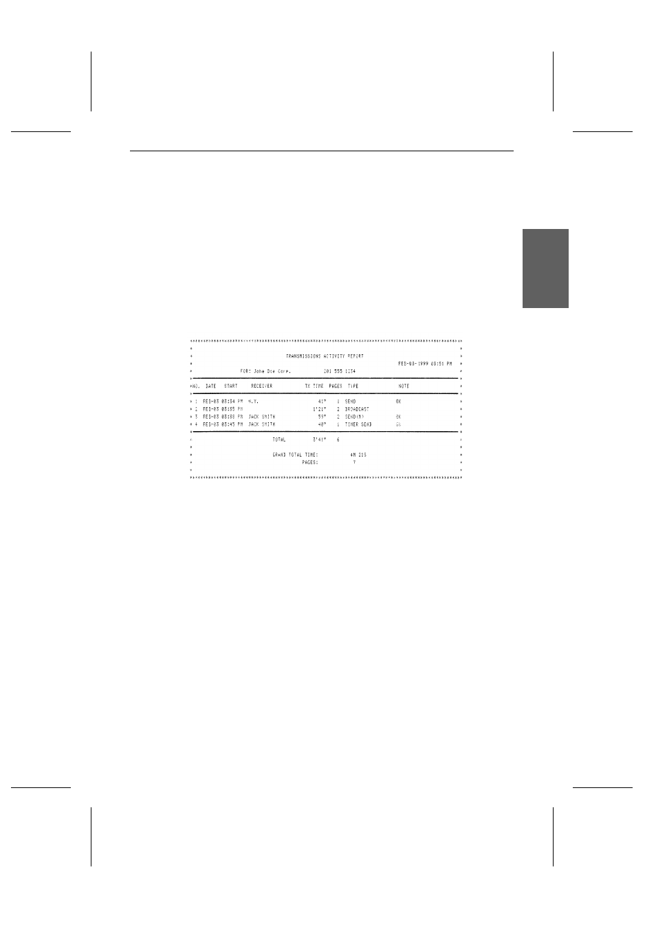 Sharp UX-305 User Manual | Page 99 / 130