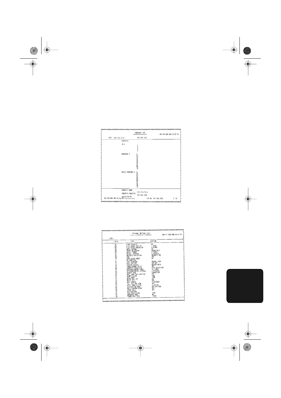 Sharp FO-5550 User Manual | Page 159 / 187