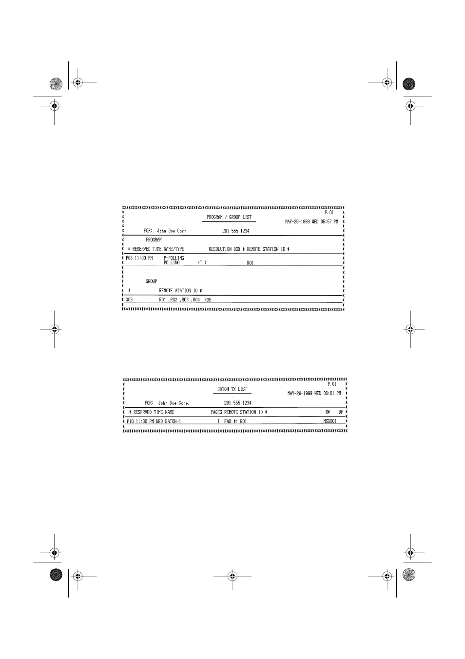 Sharp FO-5550 User Manual | Page 160 / 187