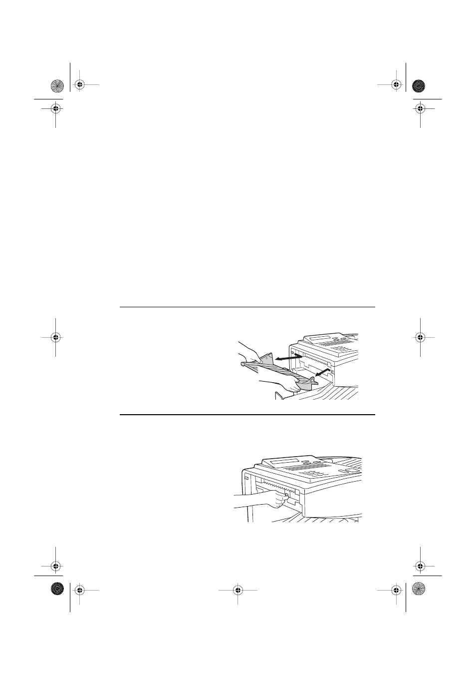 The housing, Replacing the verification stamp | Sharp FO-5550 User Manual | Page 164 / 187