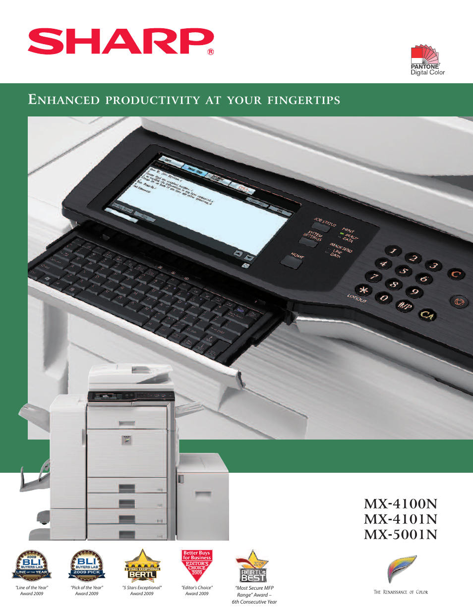 Sharp CPD-3830 User Manual | 12 pages