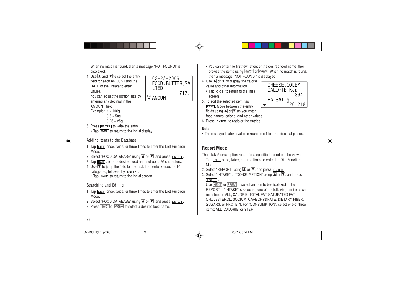 Sharp ELECTRONIC ORGANIZER OZ-290HII User Manual | Page 28 / 80