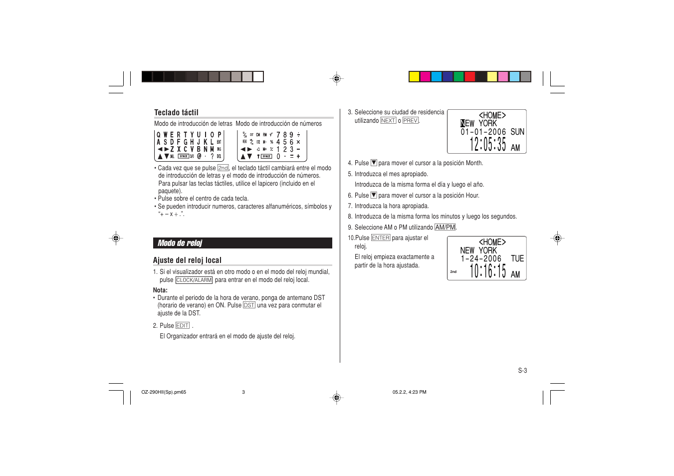 Sharp ELECTRONIC ORGANIZER OZ-290HII User Manual | Page 49 / 80