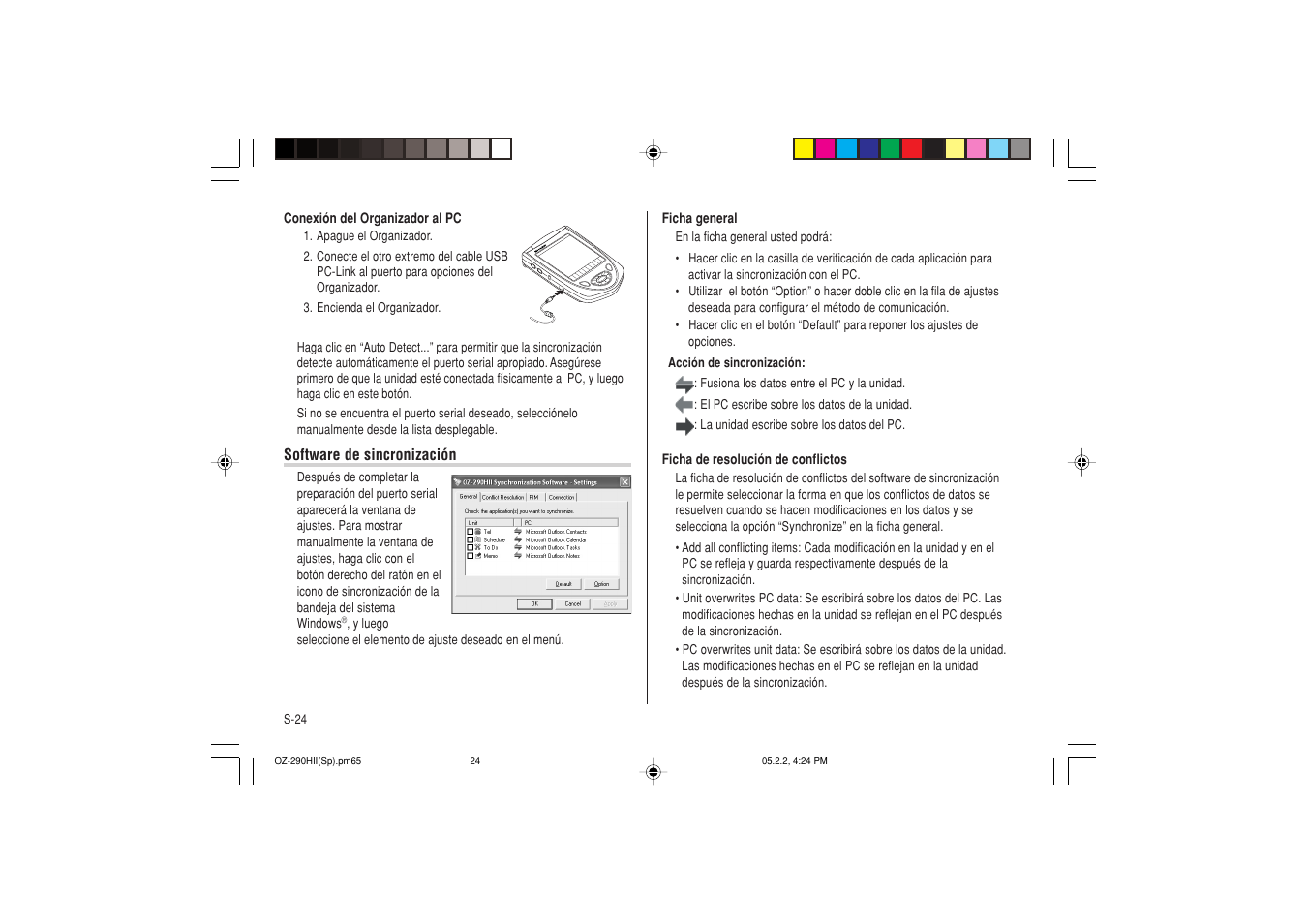 Sharp ELECTRONIC ORGANIZER OZ-290HII User Manual | Page 70 / 80