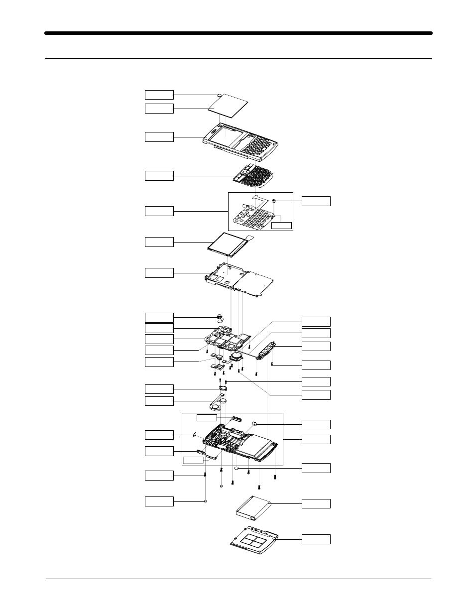 Exploded view/disassembly&assembly instructions, 1. cellular phone exploded view | Sharp SGH-I600 User Manual | Page 22 / 104