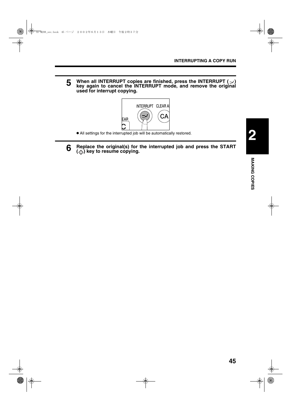 Sharp AR-M208 User Manual | Page 47 / 128