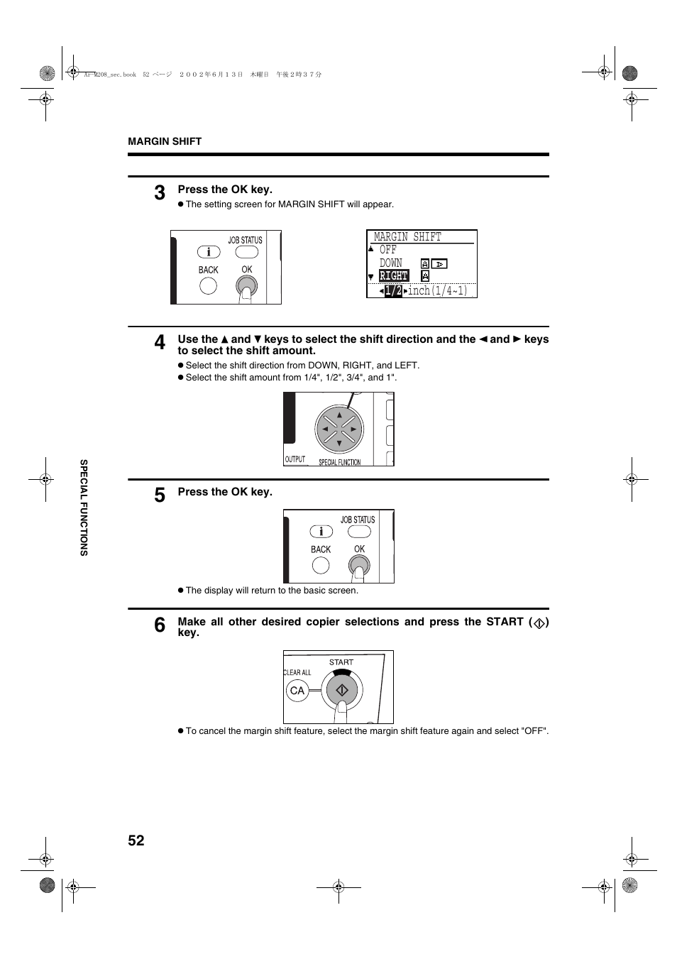 Sharp AR-M208 User Manual | Page 54 / 128