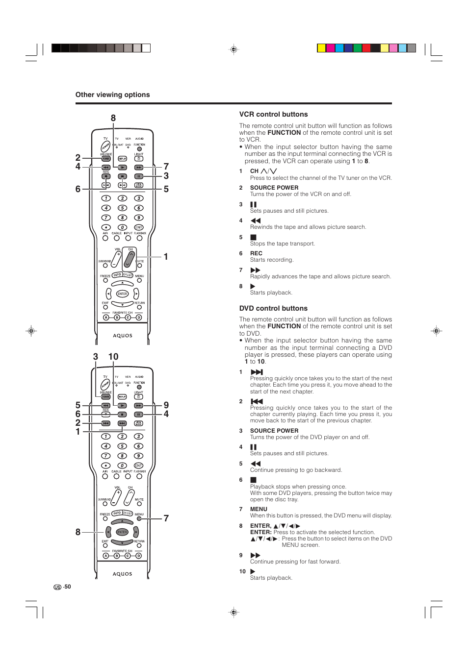 Sharp Aquos LC 32D4U User Manual | Page 51 / 61