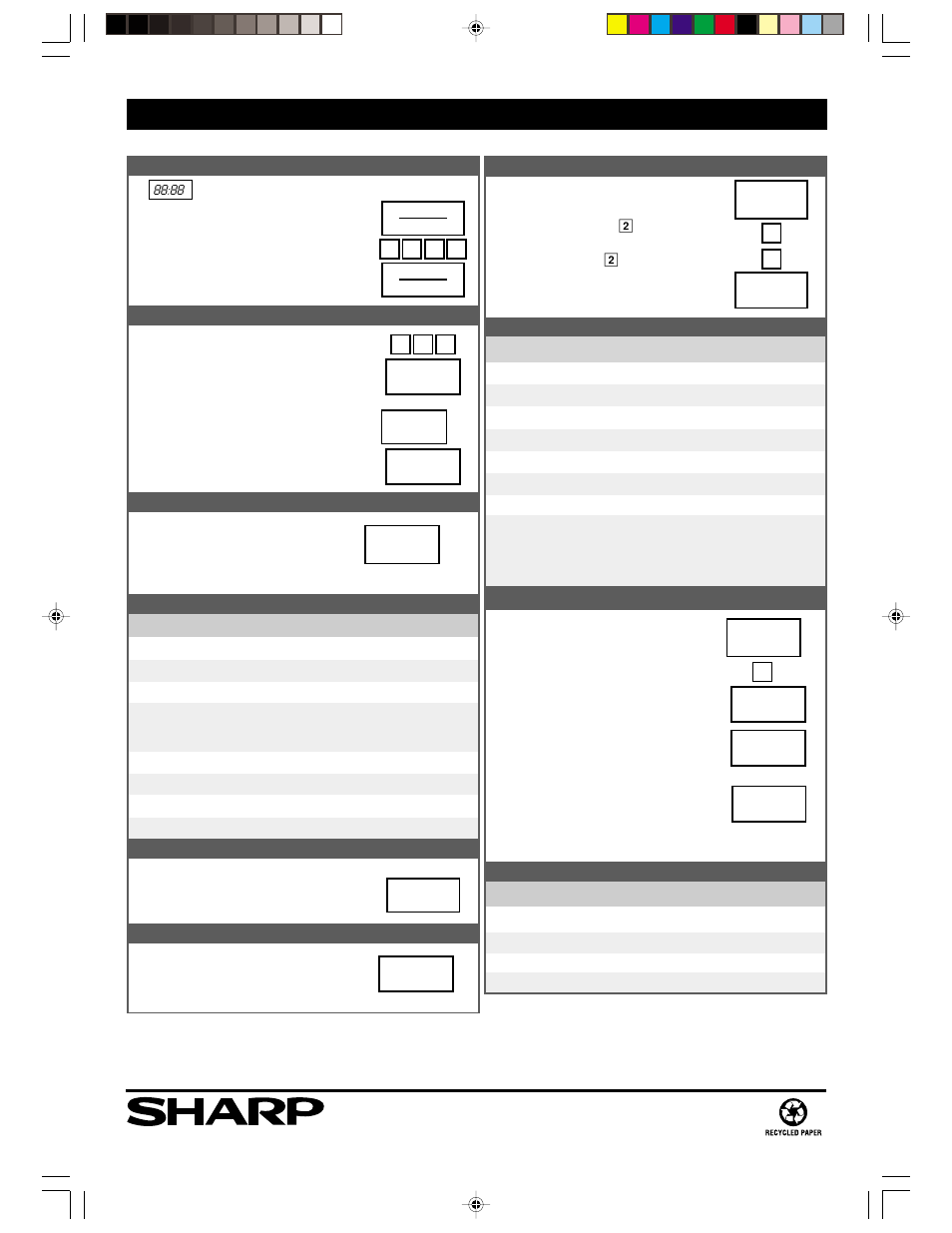 F o o d | Sharp R-1201 User Manual | Page 32 / 32