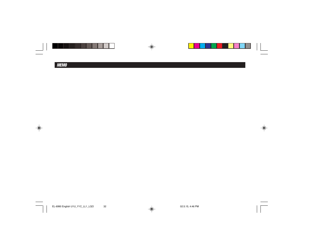 Sharp Electronic Organizer EL-6990 User Manual | Page 34 / 36