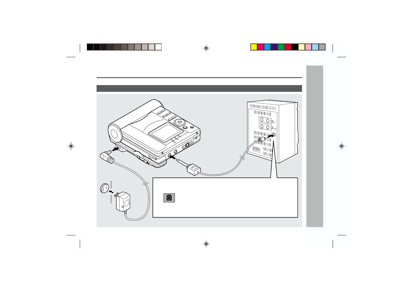 Preparation, Connections : continued | Sharp MD-MT877 User Manual | Page 19 / 60