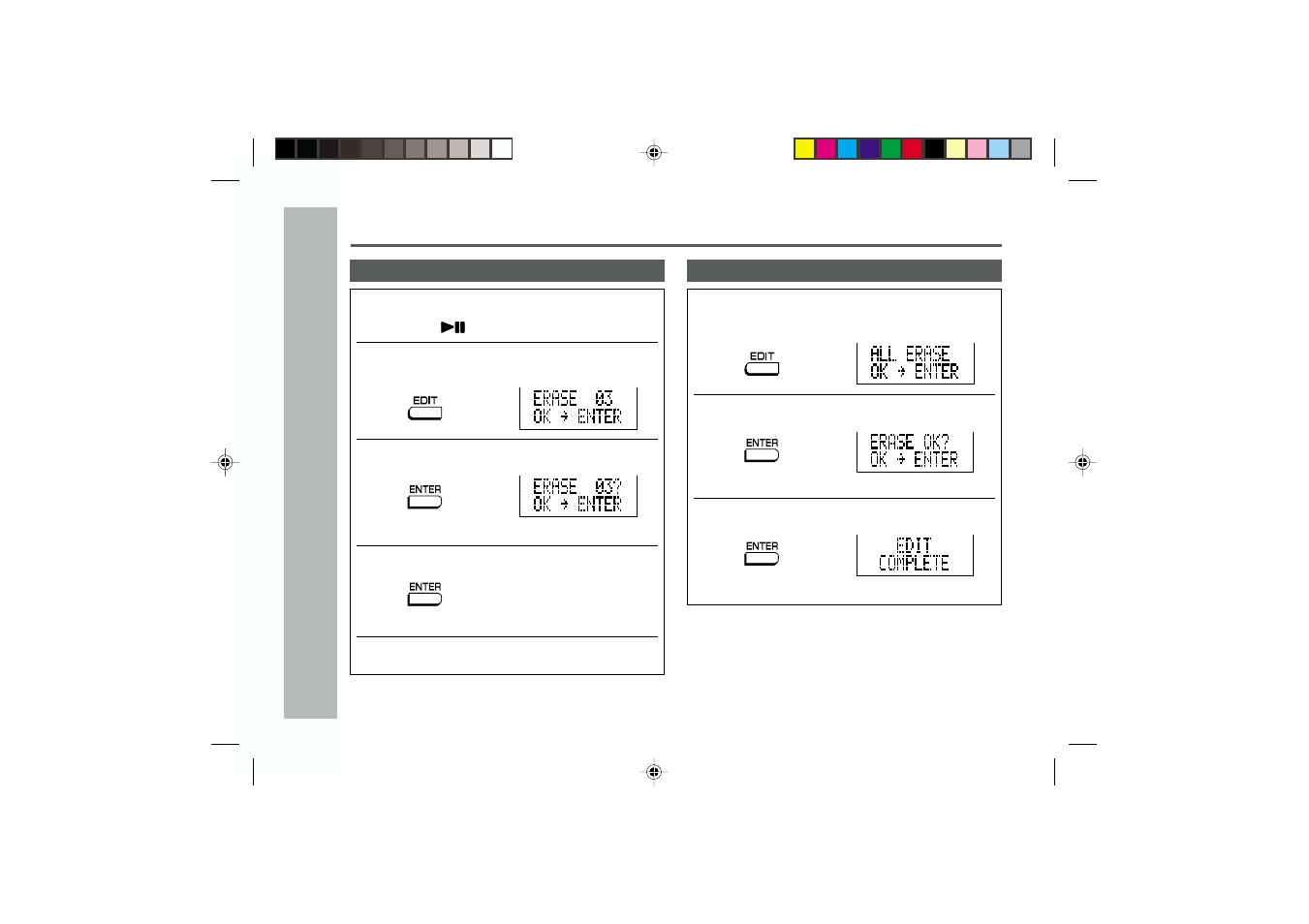Editing a recorded minidisc, Advanced features | Sharp MD-MT877 User Manual | Page 48 / 60