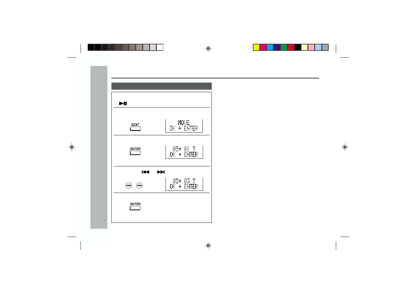 Advanced features, Editing a recorded minidisc (continued) | Sharp MD-MT877 User Manual | Page 50 / 60