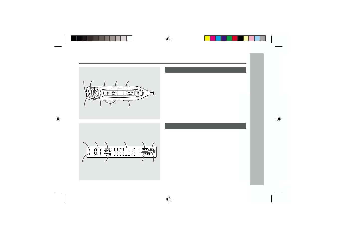Important introduction, Names of controls and indicators : continued | Sharp MD-MT877 User Manual | Page 9 / 60