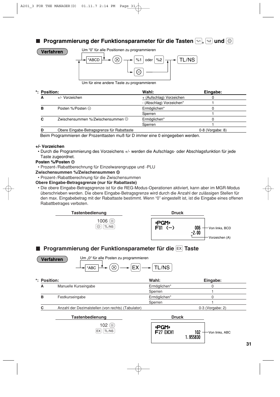 Sharp XE-A201 User Manual | Page 101 / 276