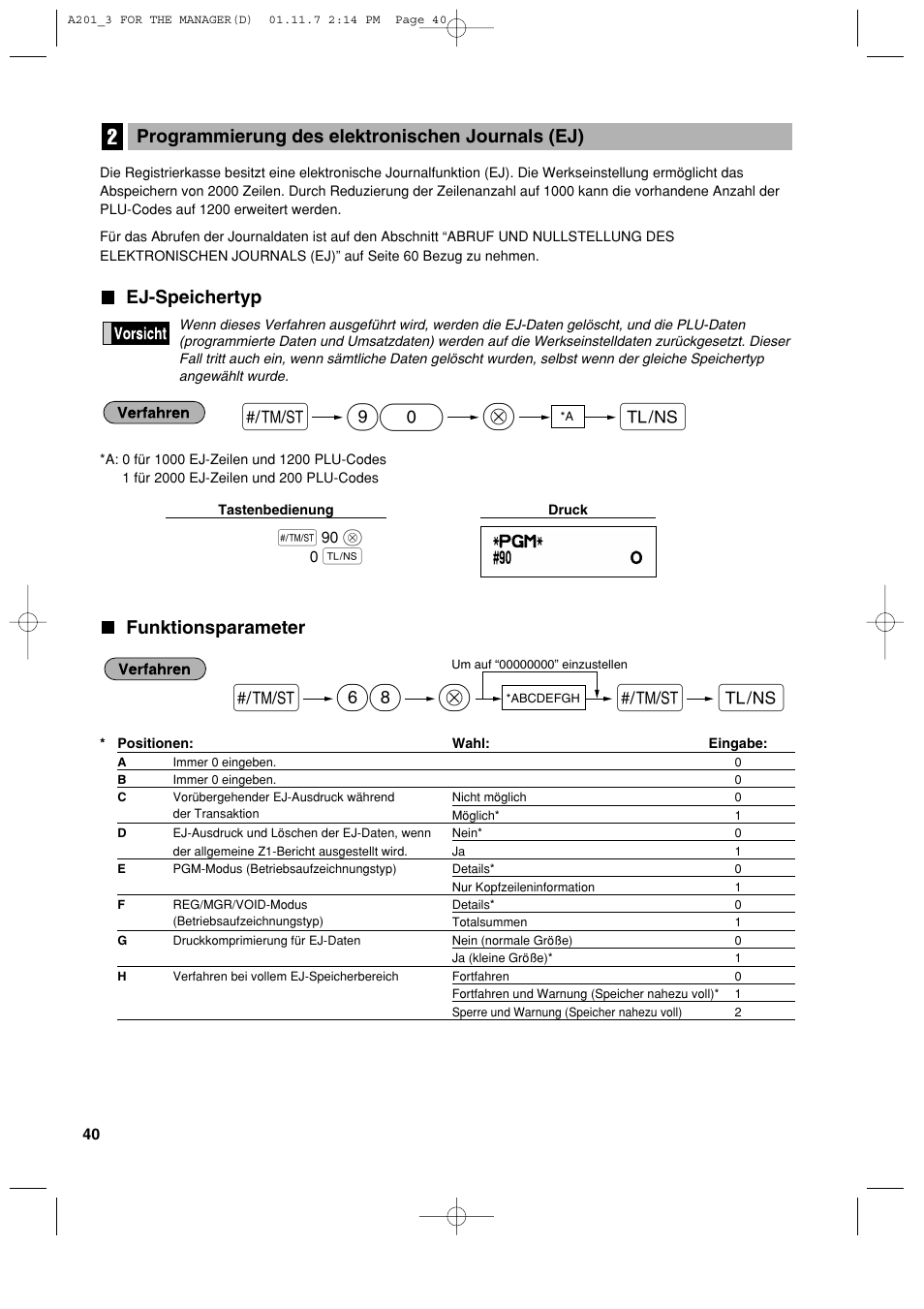 S@ 90 a | Sharp XE-A201 User Manual | Page 110 / 276