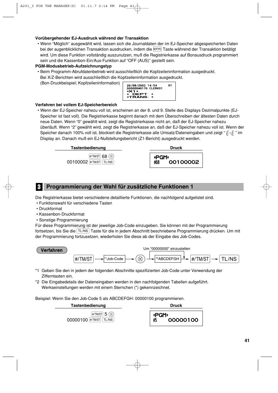 Sharp XE-A201 User Manual | Page 111 / 276