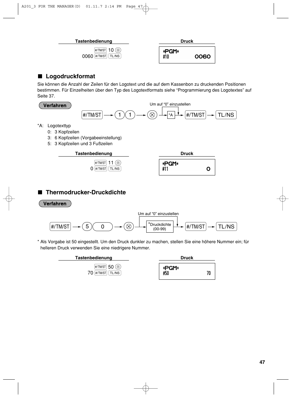 Sharp XE-A201 User Manual | Page 117 / 276