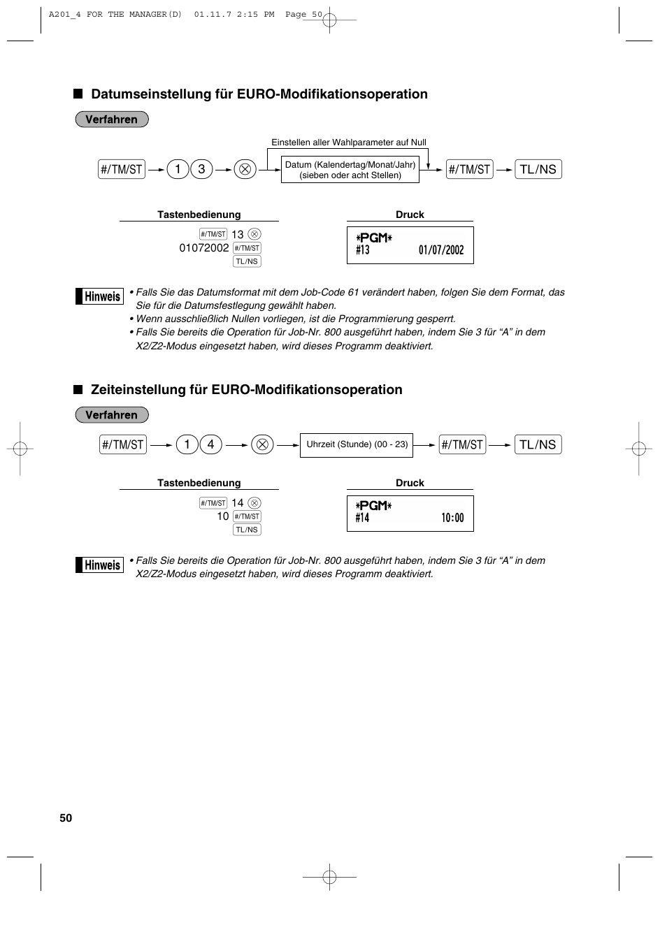 S@ 14 s a, S@ 13 s a | Sharp XE-A201 User Manual | Page 120 / 276