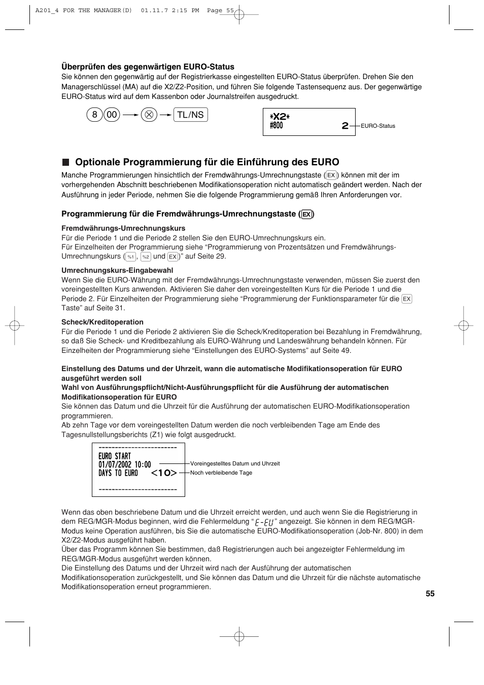 Sharp XE-A201 User Manual | Page 125 / 276