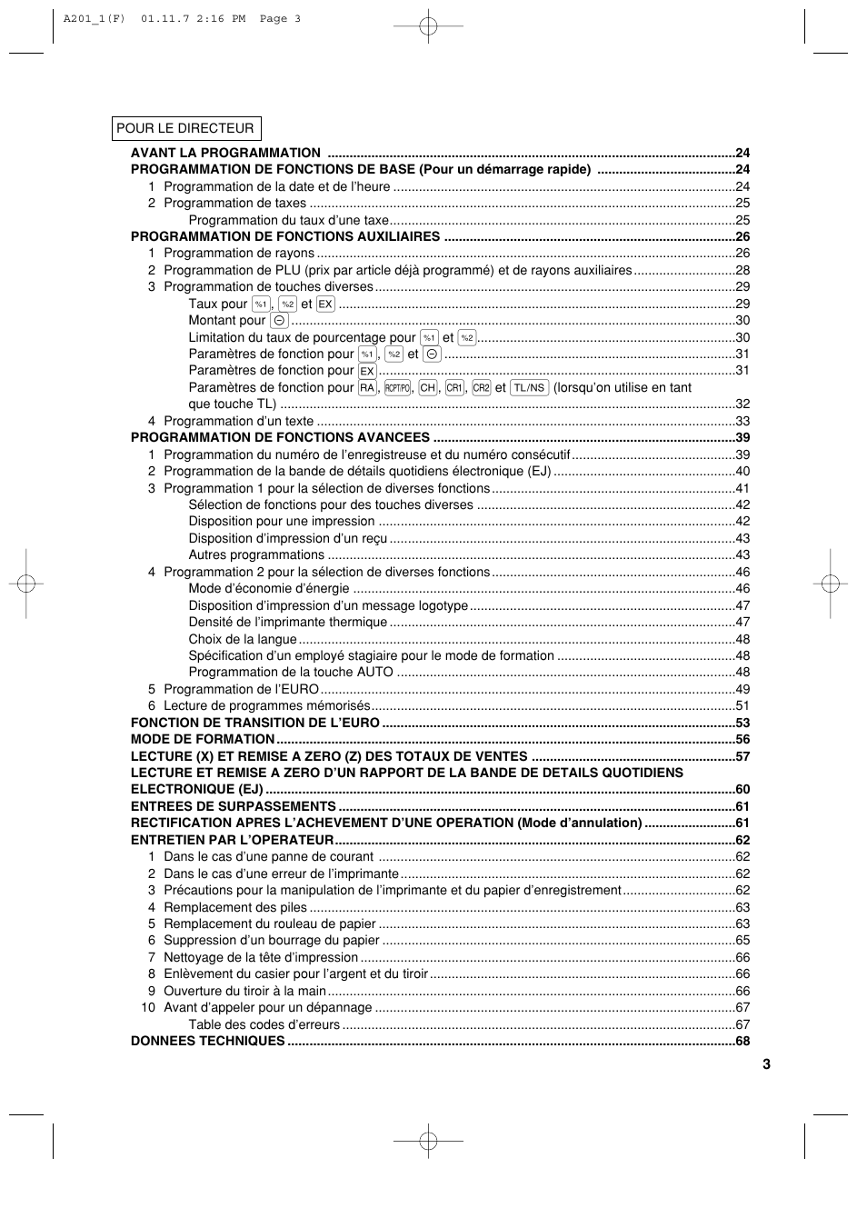 Sharp XE-A201 User Manual | Page 141 / 276