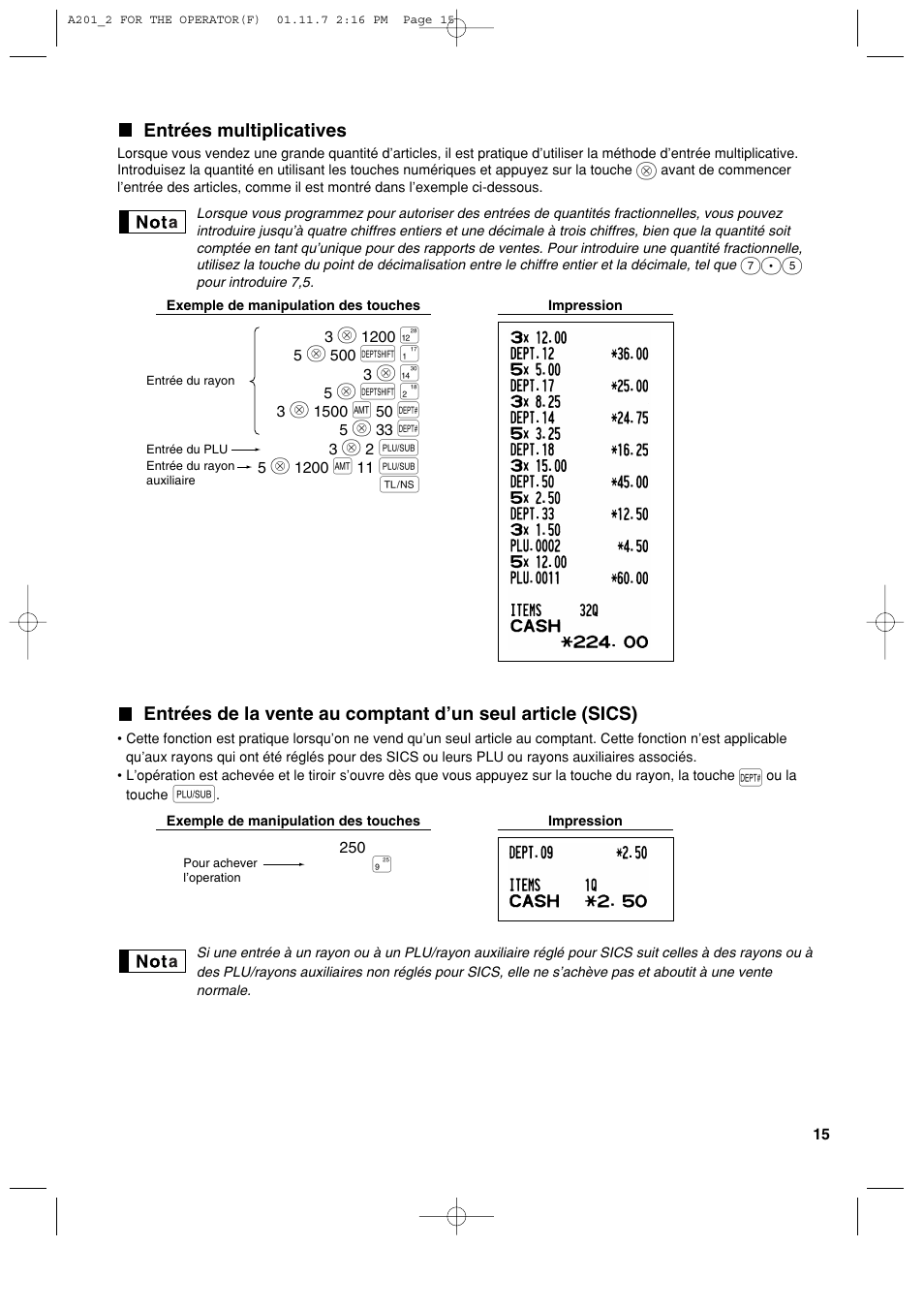 Sharp XE-A201 User Manual | Page 153 / 276