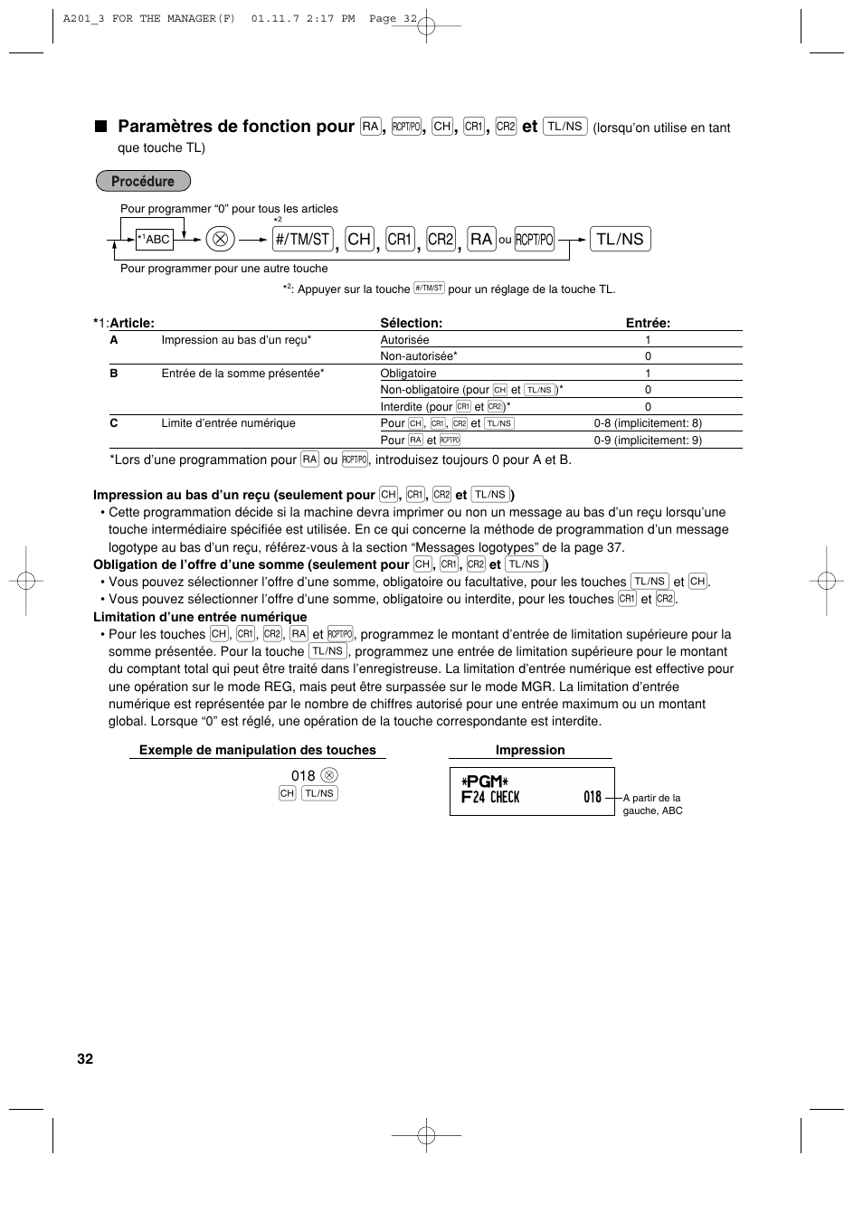 Sharp XE-A201 User Manual | Page 170 / 276