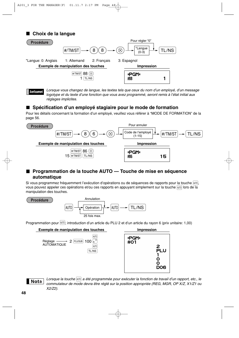 Sharp XE-A201 User Manual | Page 186 / 276