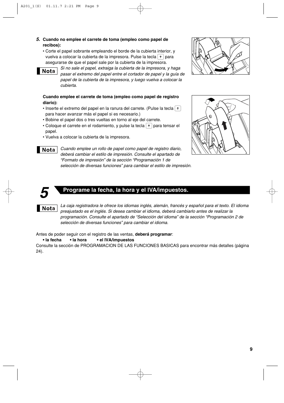 Sharp XE-A201 User Manual | Page 215 / 276