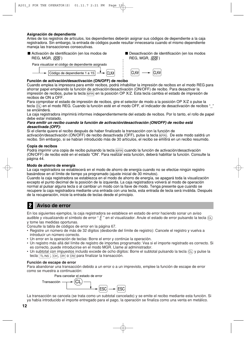 Sharp XE-A201 User Manual | Page 218 / 276