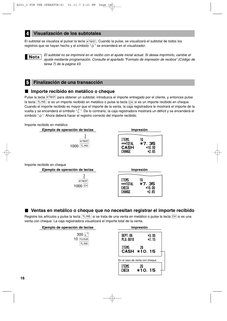Sharp XE-A201 User Manual | Page 222 / 276