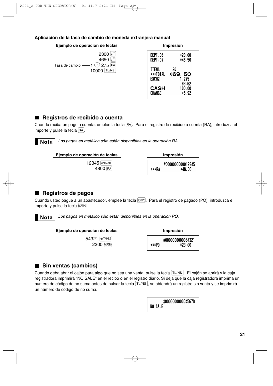 Sharp XE-A201 User Manual | Page 227 / 276