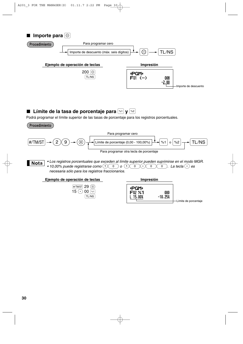 S@ 29 | Sharp XE-A201 User Manual | Page 236 / 276