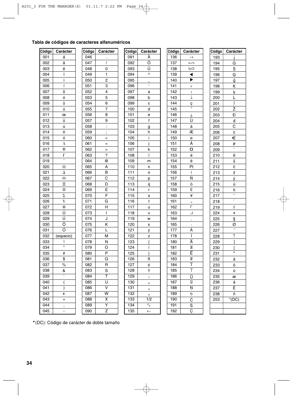 Sharp XE-A201 User Manual | Page 240 / 276