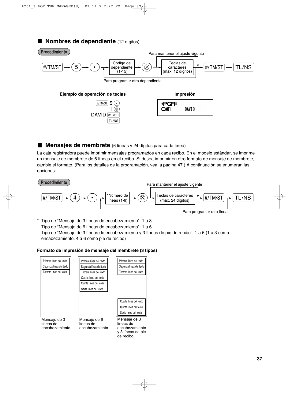 Sp 5 s, Sp 4 | Sharp XE-A201 User Manual | Page 243 / 276