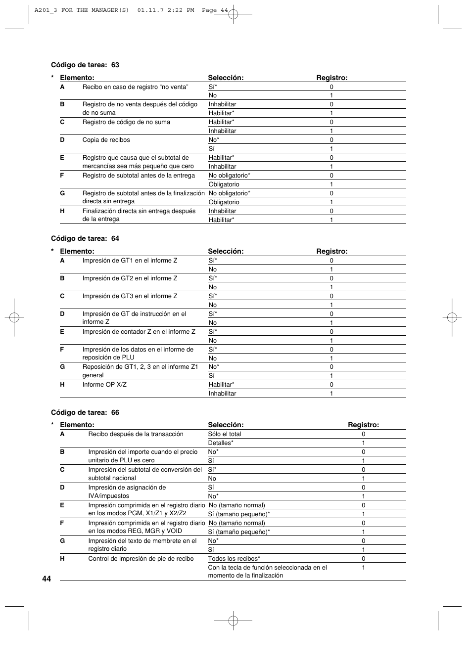 Sharp XE-A201 User Manual | Page 250 / 276