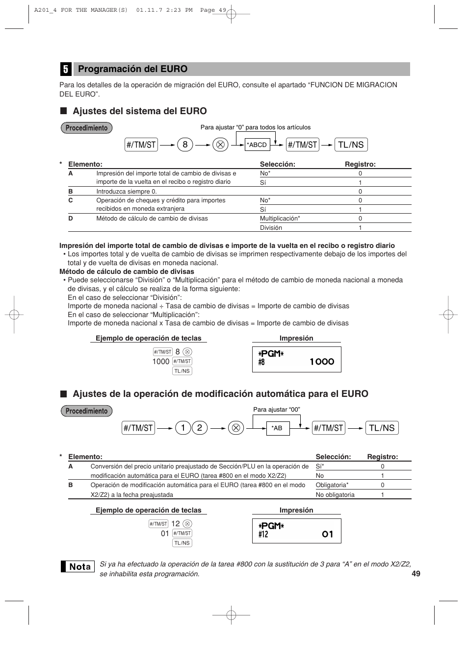 S@ 12 s a | Sharp XE-A201 User Manual | Page 255 / 276