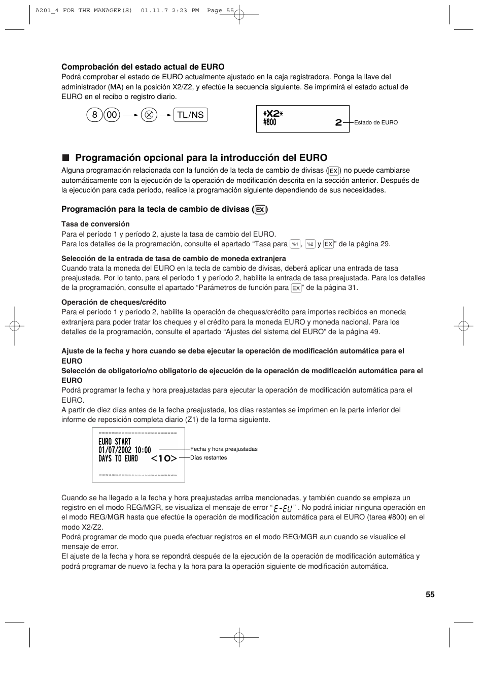 Sharp XE-A201 User Manual | Page 261 / 276