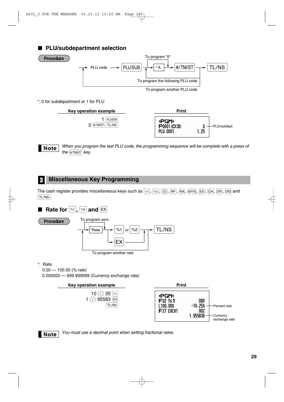 Sharp XE-A201 User Manual | Page 31 / 276