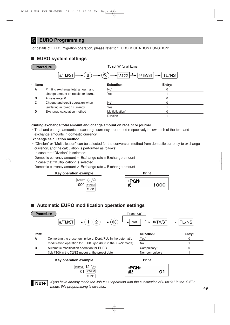 S@ 12 s a | Sharp XE-A201 User Manual | Page 51 / 276