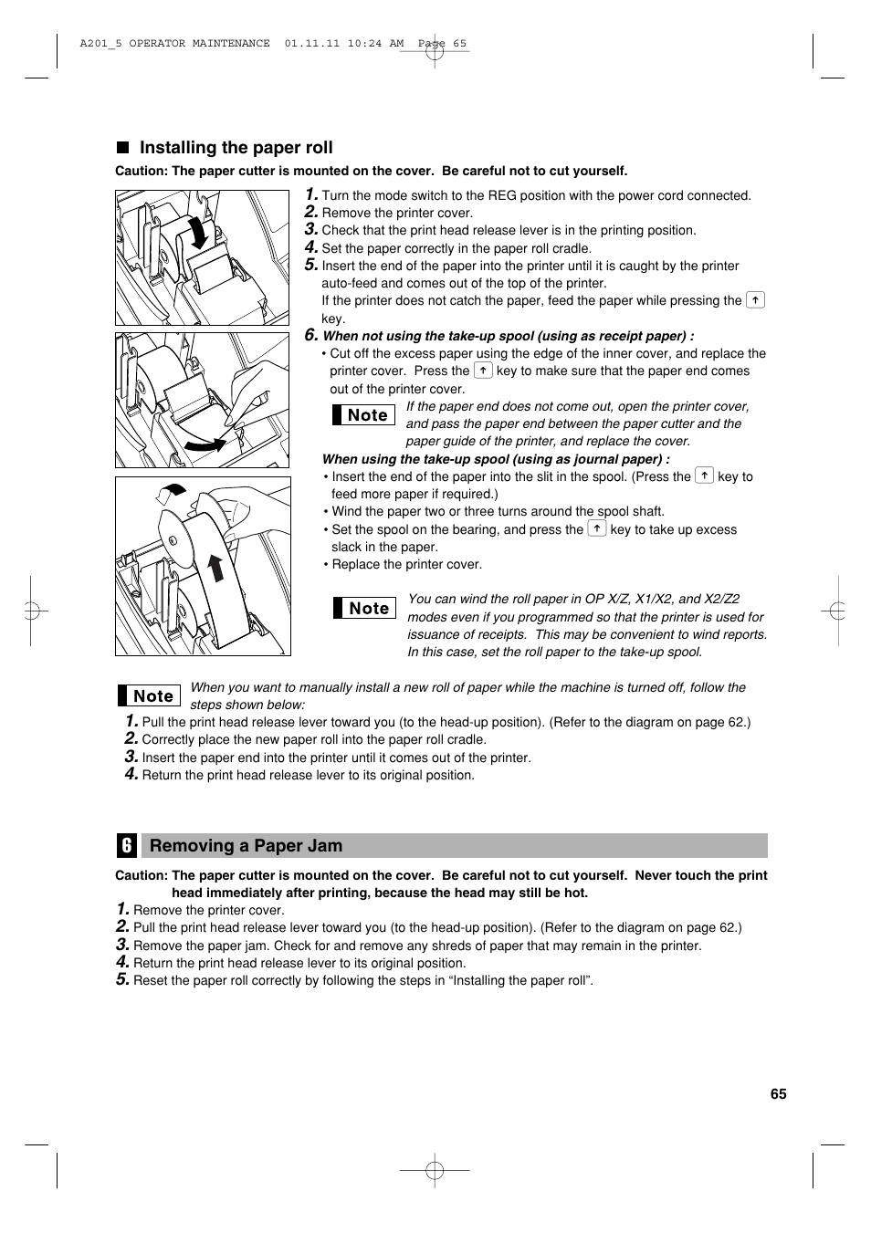 Sharp XE-A201 User Manual | Page 67 / 276