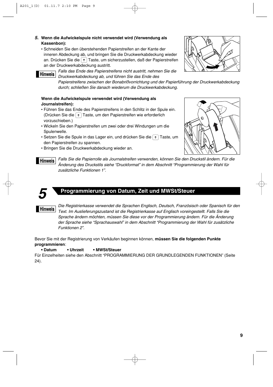 Sharp XE-A201 User Manual | Page 79 / 276