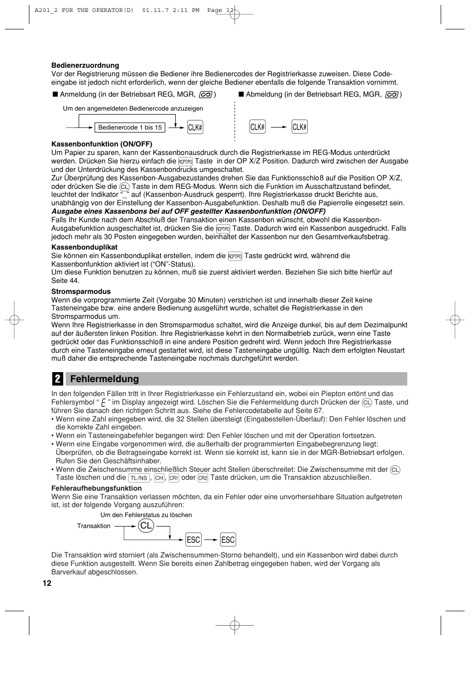 Sharp XE-A201 User Manual | Page 82 / 276