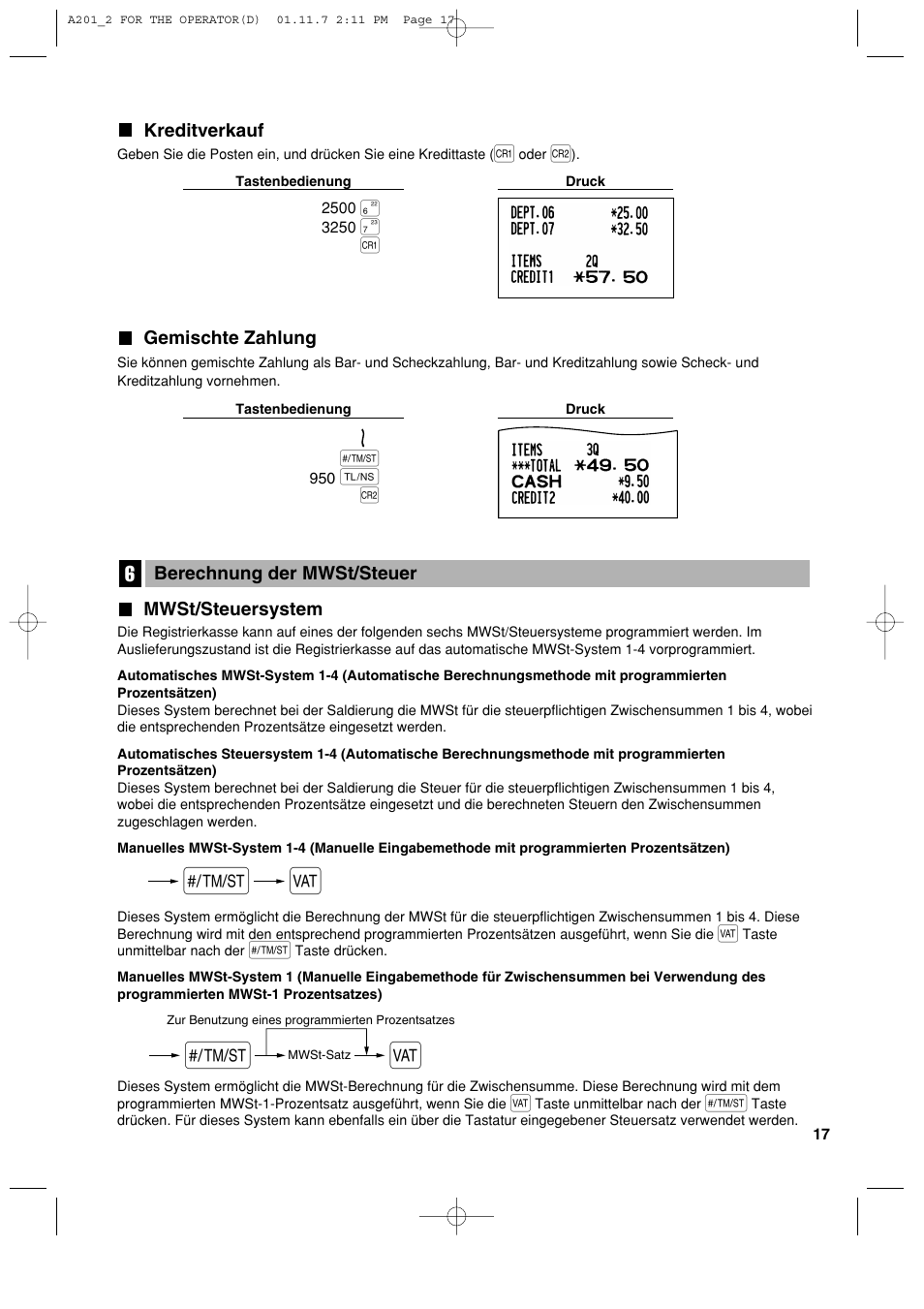 Sharp XE-A201 User Manual | Page 87 / 276