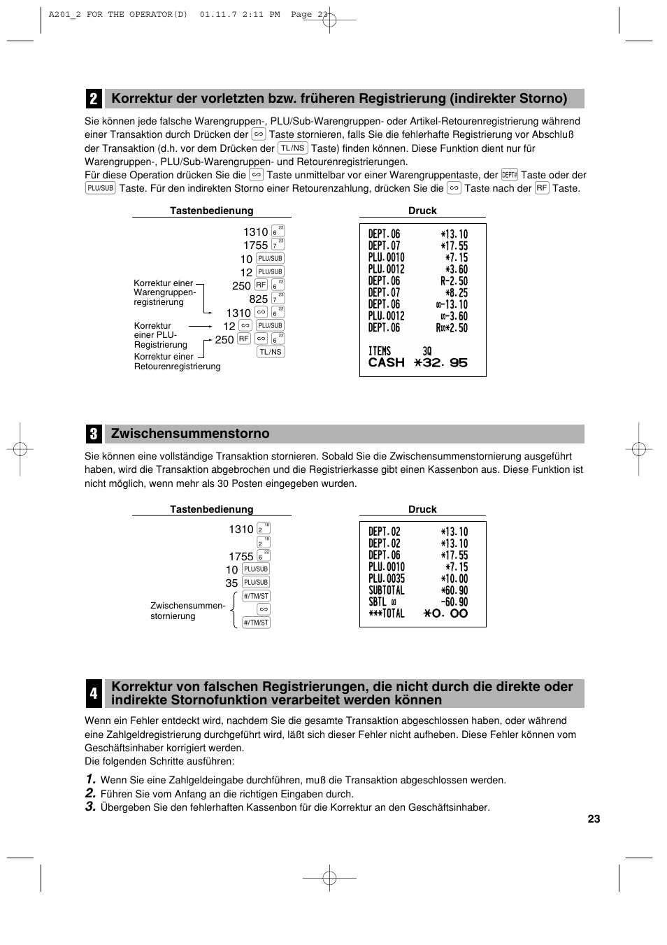 Sharp XE-A201 User Manual | Page 93 / 276